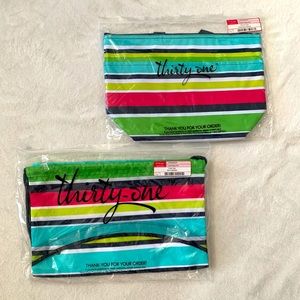 Thermal Tote & Cinch Sac, in Preppy Pop